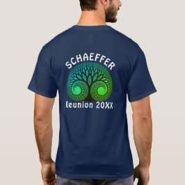 T-shirt de l'arbre généalogique de la vie