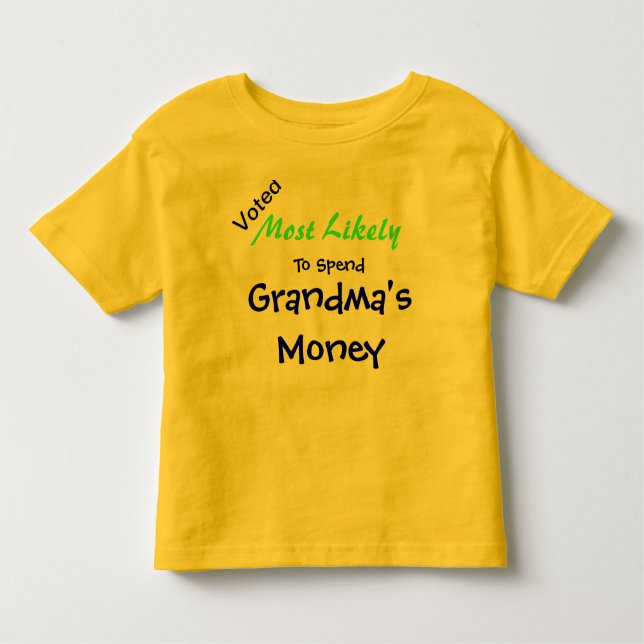 T-shirt de l'argent de grand-mère (Devant)