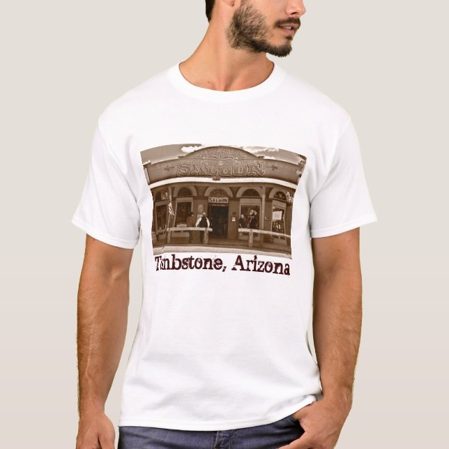 T-shirt de l'Arizona de pierre tombale (Devant)