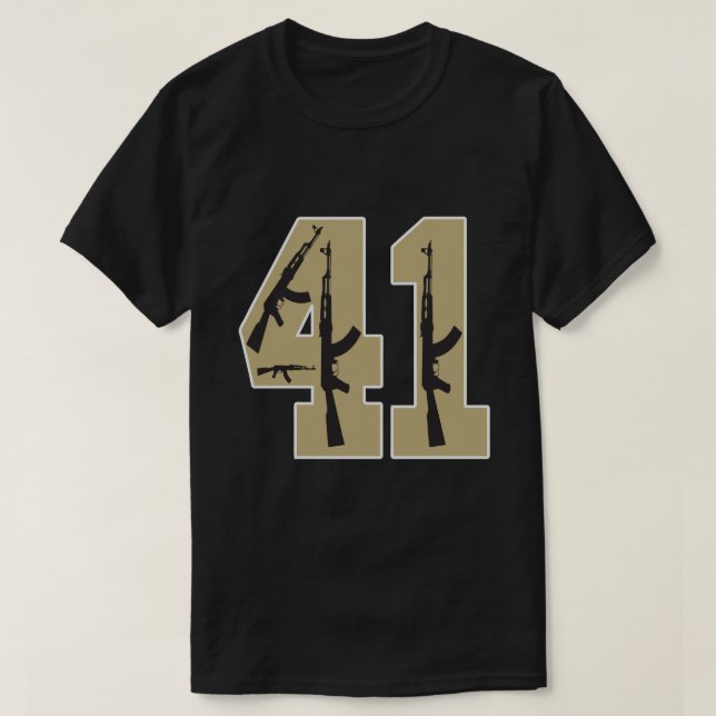 T-SHIRT DE L'ASSAUT AK-41 (Design devant)