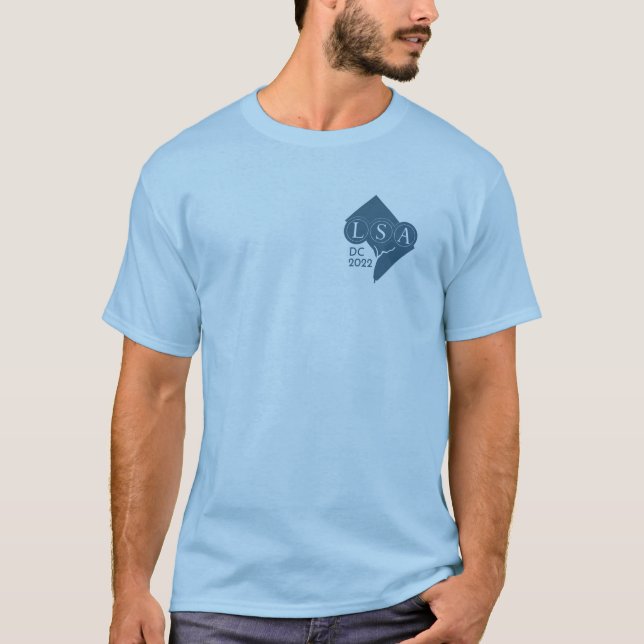 T-shirt de l'assemblée annuelle de la LSA 2022 ave (Devant)