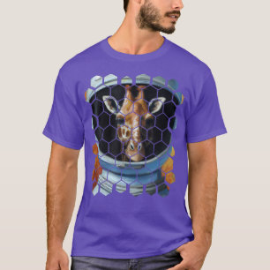 T-shirt de l'astronaute Giraffe