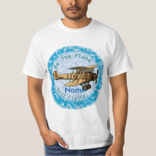 T-shirt de l'avion Biplane