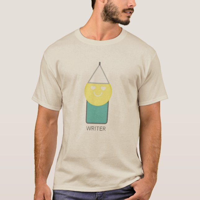 T-shirt de l'écrivain par la poète Adiela Akoo (Devant)