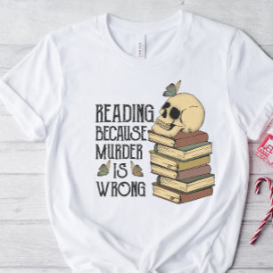 T-shirt de lecture amusant, Chemise des amateurs d