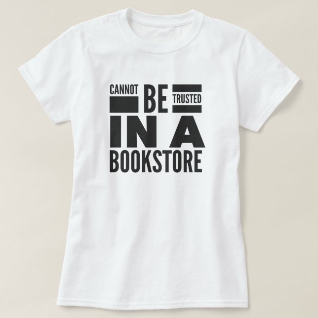T-shirt de lecture de librairie amour (Design devant)