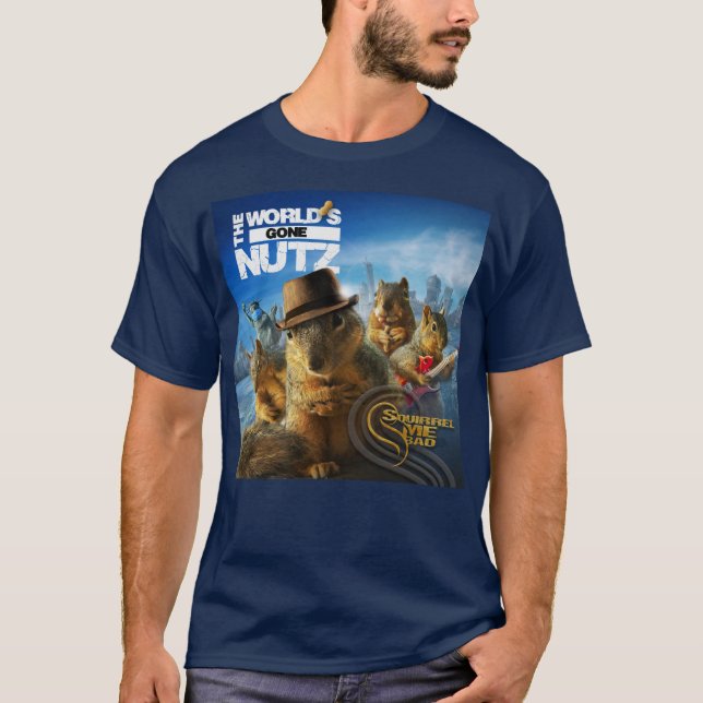 T-shirt de l'écureuil de la marine (Devant)