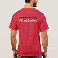 T-shirt de l'éducateur (rouge)