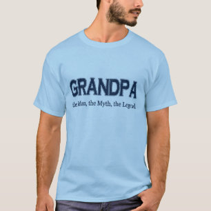 T-shirt de légende de mythe d'homme de grand-papa