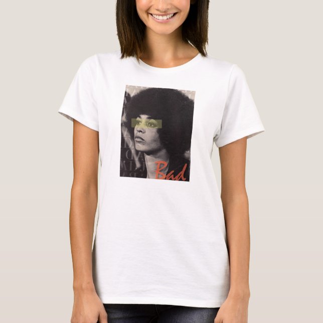 T-shirt de legs d'Angela Davis (Devant)