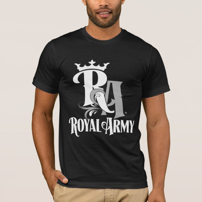 T-shirt de l'Emblème de l'Armée royale (Devant)