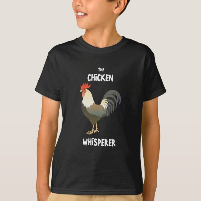 T-shirt de l'enfant Chicken Whisperer (Devant)