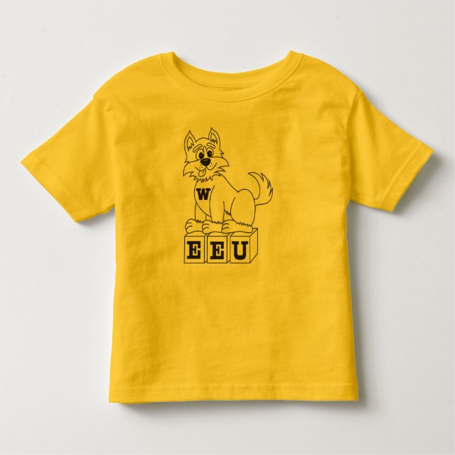 T-shirt de l'enfant en bas âge EEU (Devant)