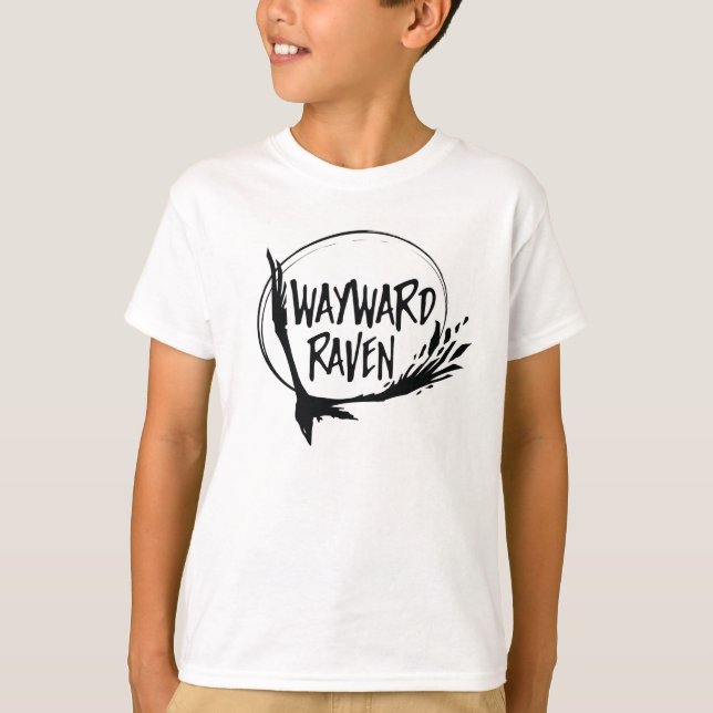 T-shirt de l'enfant Wayward Raven (Devant)