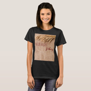 T-shirt de l'entreprise personnalisée Blé sur le s