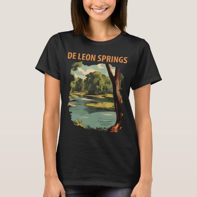 T-shirt De Leon Springs (Devant)