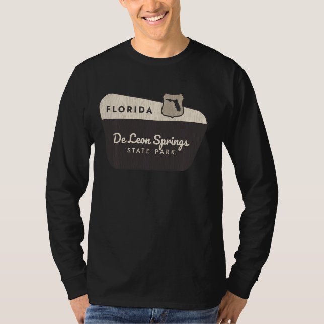 T-shirt De Leon Springs State Park Floride Affiche de bien (Devant)