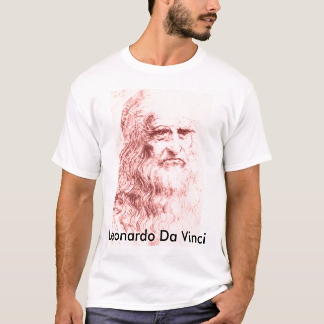 T-shirt de Leonardo da Vinci (Devant)