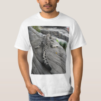 T-shirt de léopard de neige de sommeil