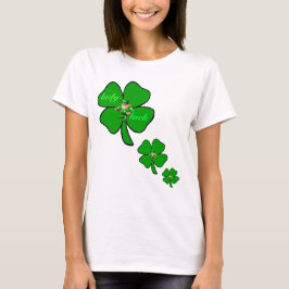 T-shirt de leprecon de trèfle de feuille de la