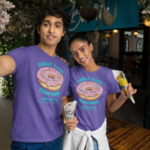 T-shirt de l'équipe de hachage de beignes personna