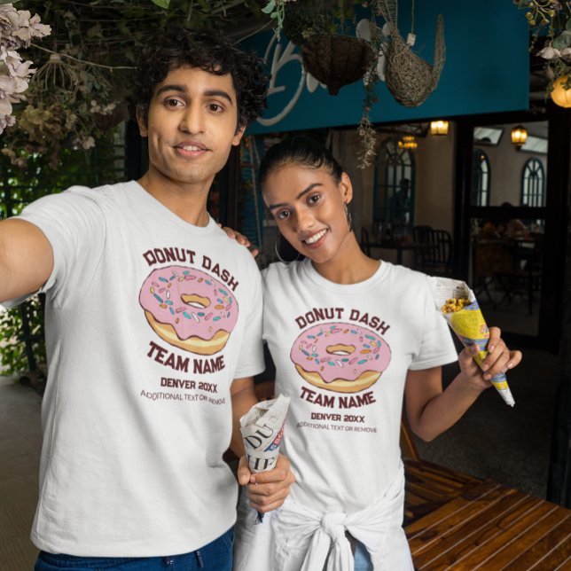 T-shirt de l'équipe de hachage de beignes personna (Créateur téléchargé)