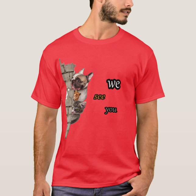 T-shirt de l'équipe de surveillance (Devant)
