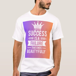 T-Shirt de l'esprit de réussite - Citation motivat