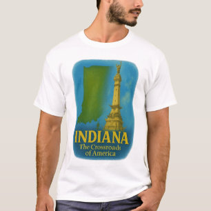 T-shirt de l'état de l'Indiana...