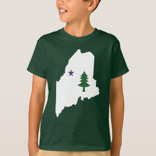 T-shirt de l'État du Maine