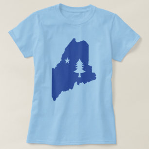 T-shirt de l'État du Maine