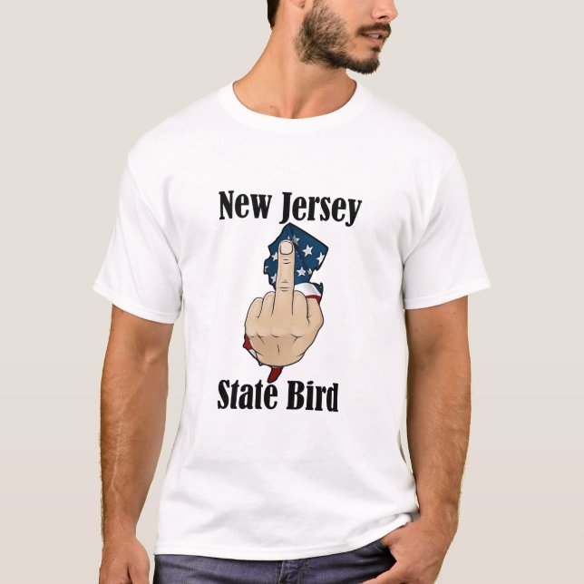 T-shirt de l'État du New Jersey (Devant)