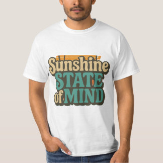 T-shirt de l'État du Soleil, Chemise de vacances r