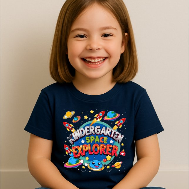 T-shirt de l'Explorateur d'espaces de jardin d'enf (Créateur téléchargé)