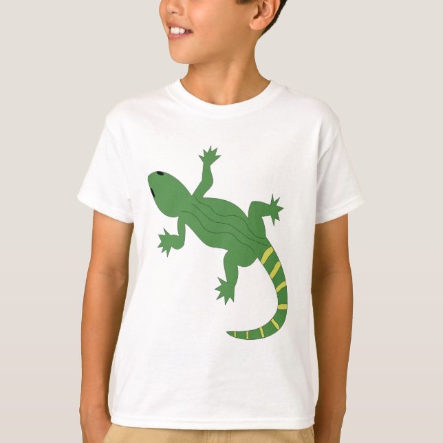 T-shirt de lézard (Devant)