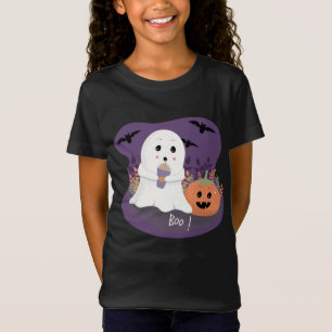 T-shirt de l'Halloween Ghost Enfant mignon