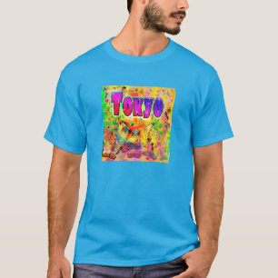 T-shirt de l'heure de Tokyo