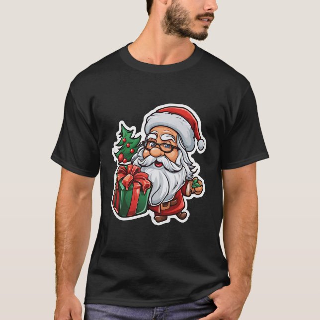 T-shirt de l'histoire de Noël | Vêtements de Fêtes (Devant)