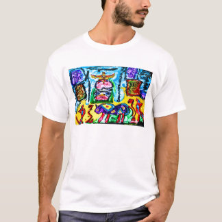 T-SHIRT DE L'HOMME BUFFALO PURPLE