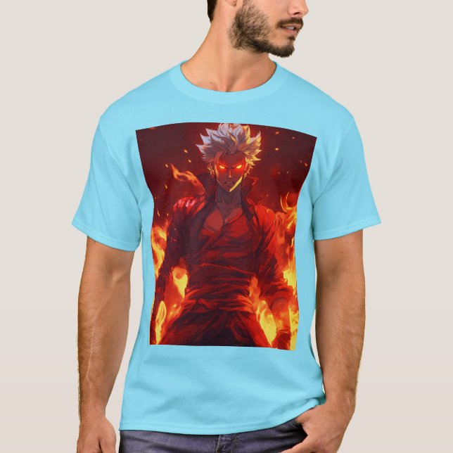 T-shirt de l'homme de feu (Devant)