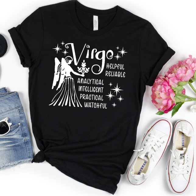 T-shirt de l'Horoscope Zodiac Virgo moderne (Créateur téléchargé)