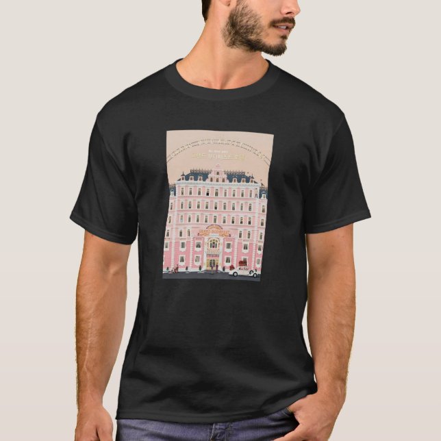 T-shirt de l'hôtel Grand Budapest (Devant)
