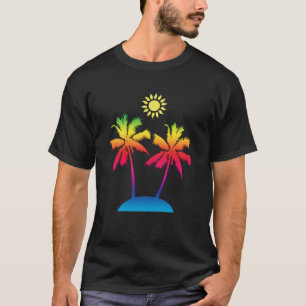 T-shirt de l'île tropicale