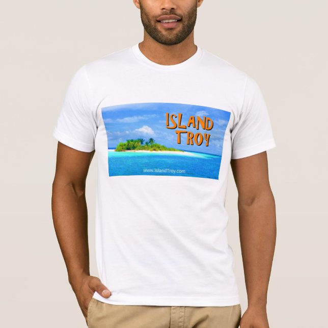 T-shirt de l'île Troy (Devant)