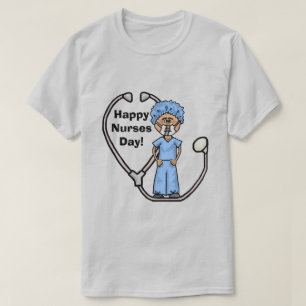 T-shirt de l'infirmière chirurgicale masculine pou
