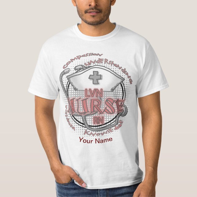 T-shirt de l'infirmière LVN Axiom (Devant)
