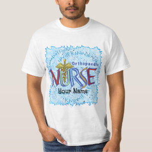 T-shirt de l'infirmière orthopédique sur mesure