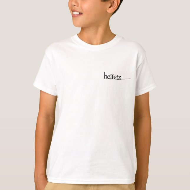 T-shirt de l'Institut Heifetz - Jeunesse (Devant)
