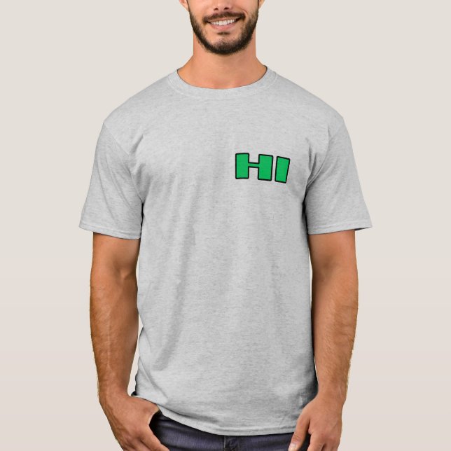 T-shirt de l'intelligence humaine masculine (Devant)
