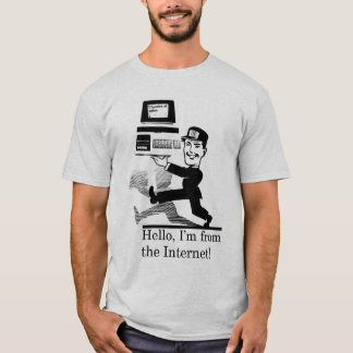T-shirt De l'Internet (gris)